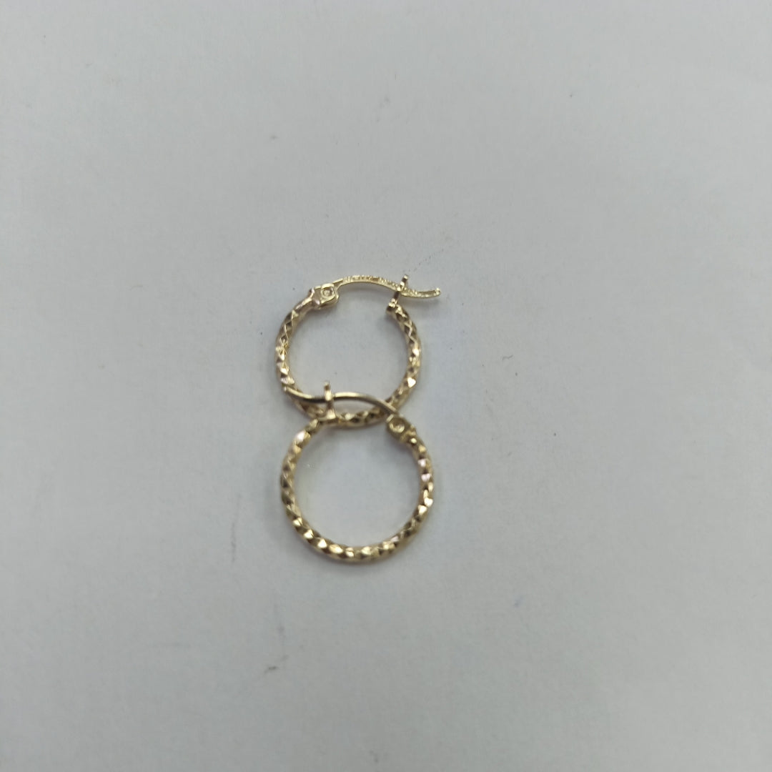 ARRACADAS PAR ORO 10 K 1 GRMS (SEMINUEVO)