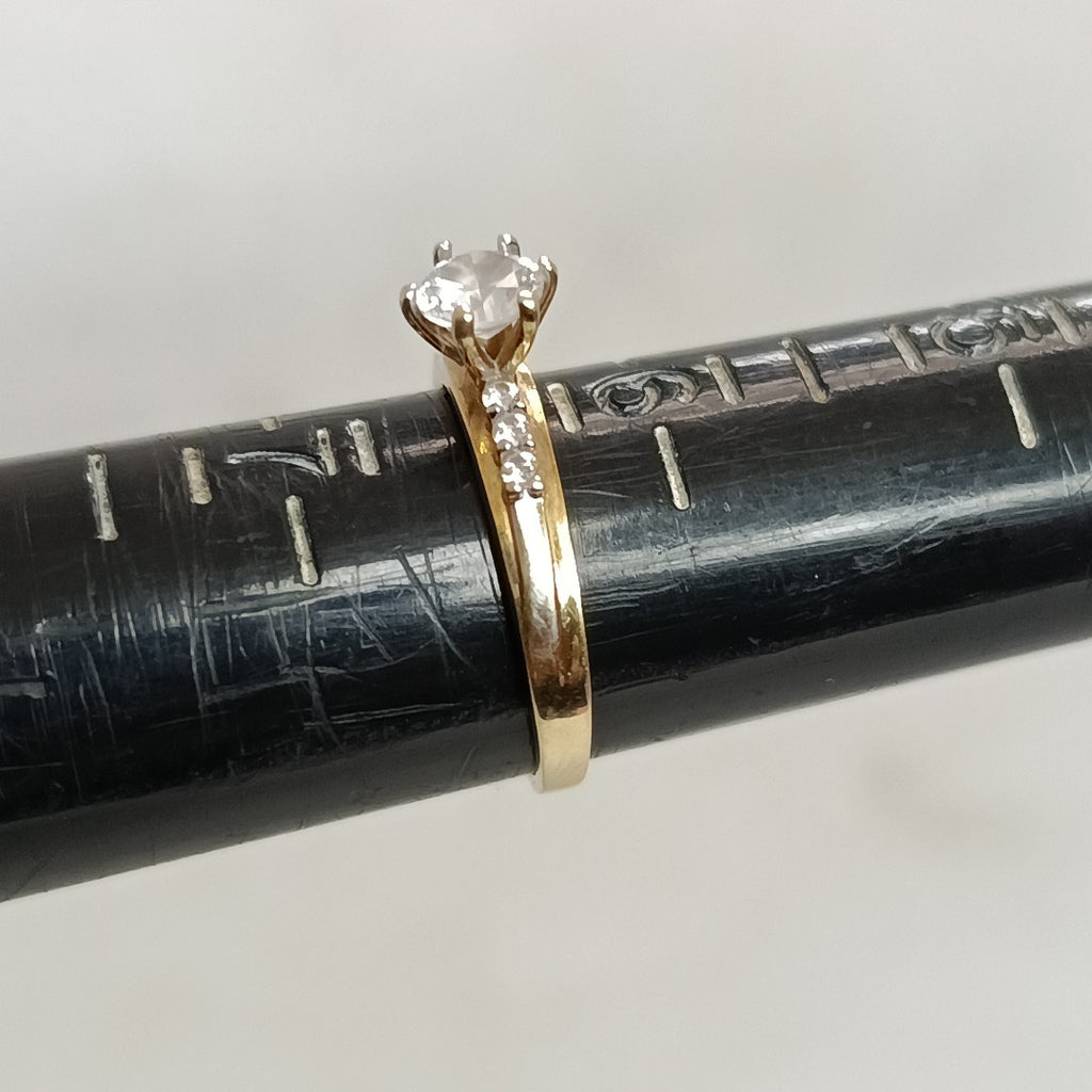 ANILLO ORO 14 K 2.3 GRMS (SEMINUEVO)