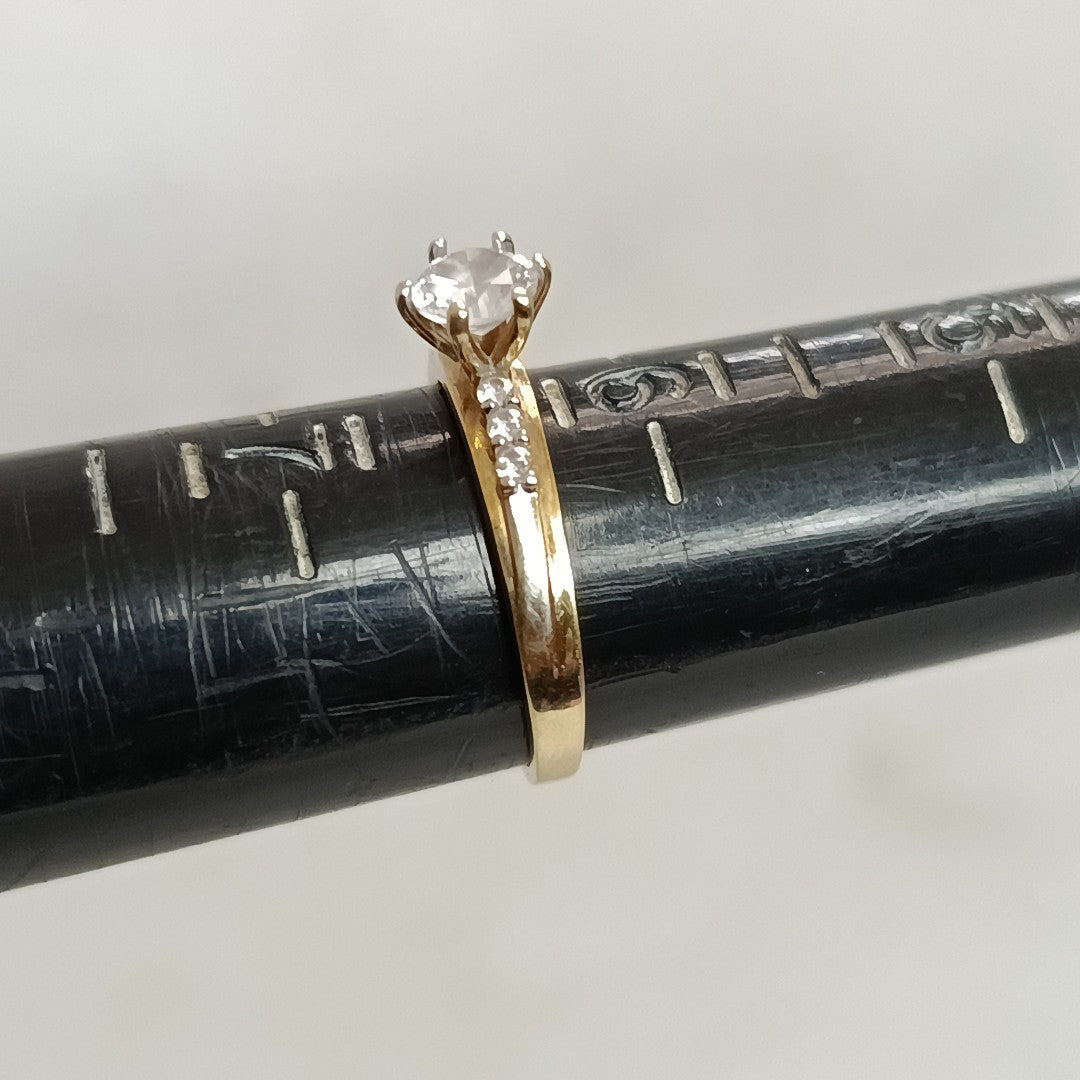 ANILLO ORO 14 K 2.3 GRMS (SEMINUEVO)