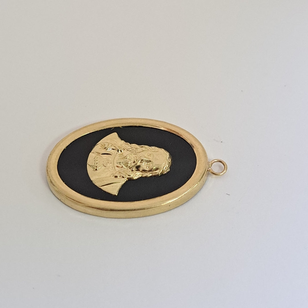 MEDALLA RELIGIOSA ORO 10 K 4.5 GRMS (SEMINUEVO)
