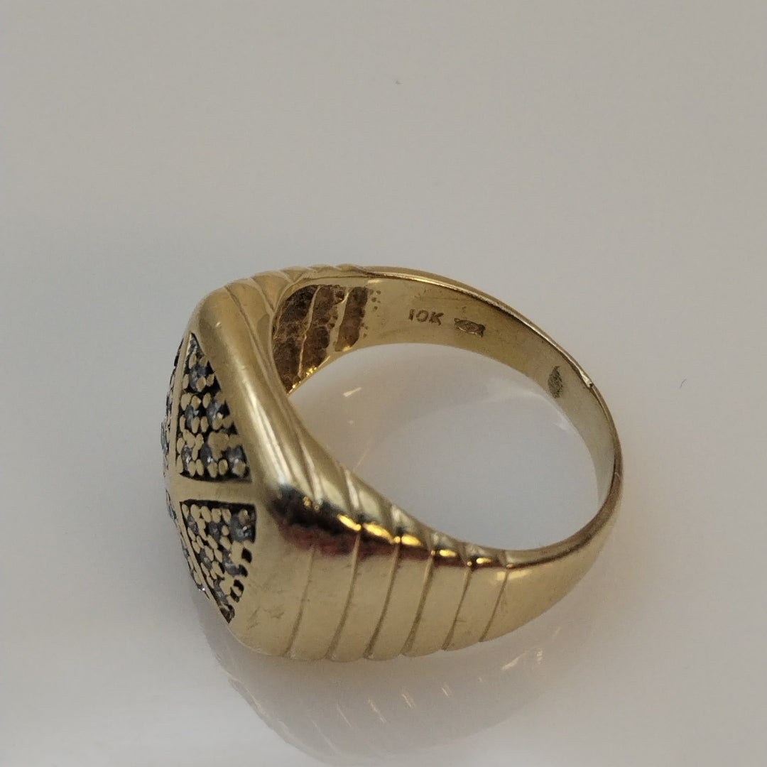 ANILLO ORO 10 K 9.1 GRMS (SEMINUEVO)