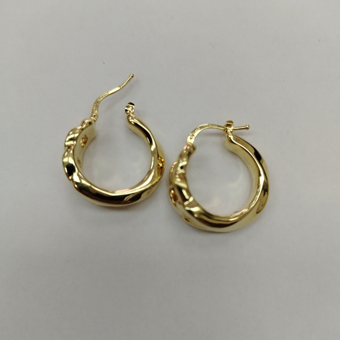 ARRACADAS PAR ORO 14 K 2.8 GRMS (SEMINUEVO)