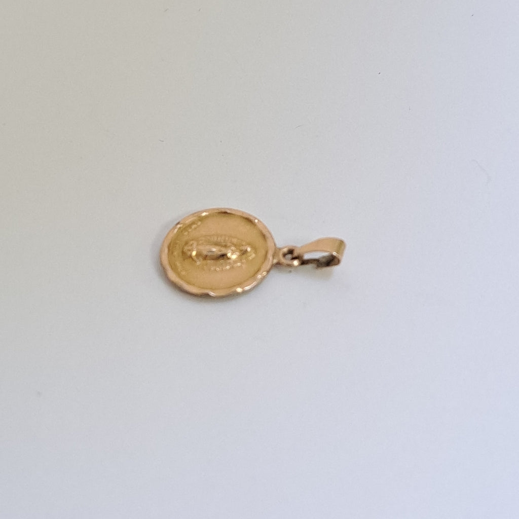 MEDALLA RELIGIOSA ORO 10 K 0.9 GRMS (SEMINUEVO)