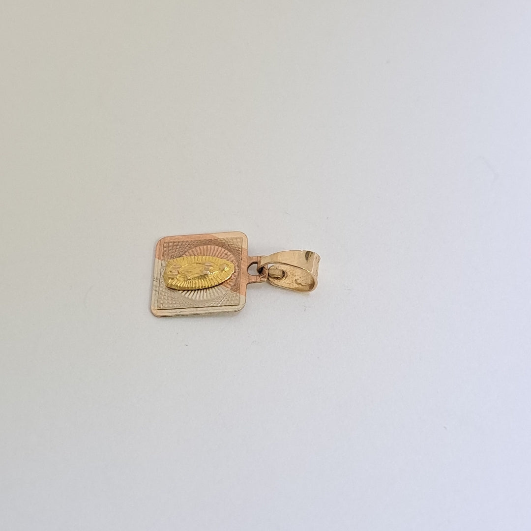 MEDALLA RELIGIOSA ORO 10 K 0,80 GRMS (SEMINUEVO)
