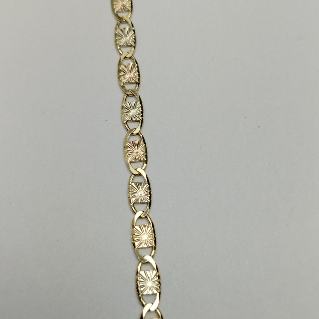 PULSERA GUCHI 14K 18 CM 3 GR (NUEVO)