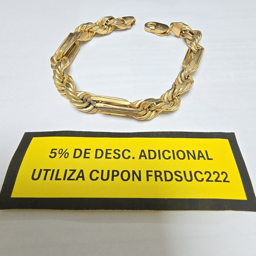 PULSERA ORO 10 K 19,50 GRMS (SEMINUEVO)