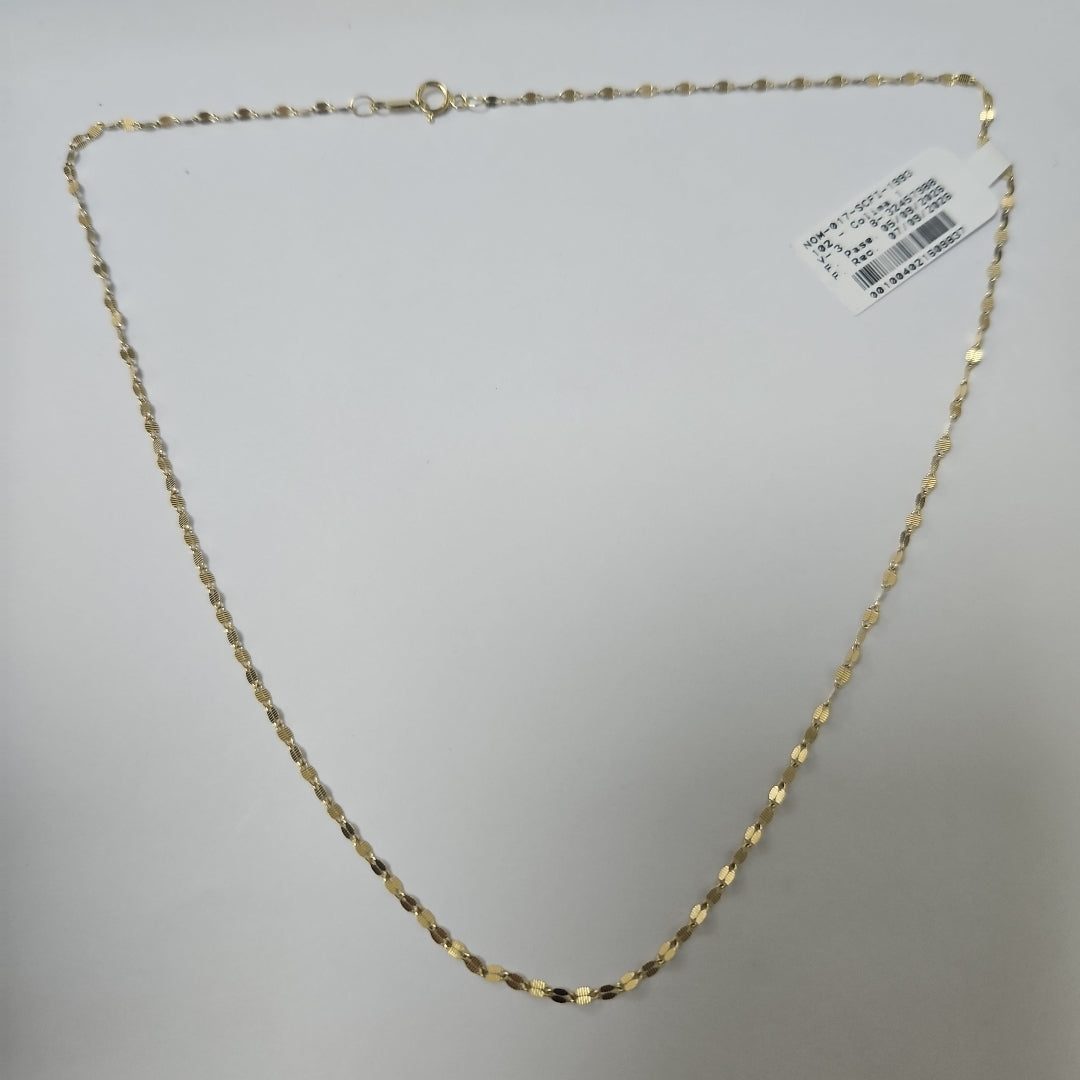 CADENA ORO 10 K 1,10 GRMS (SEMINUEVO)