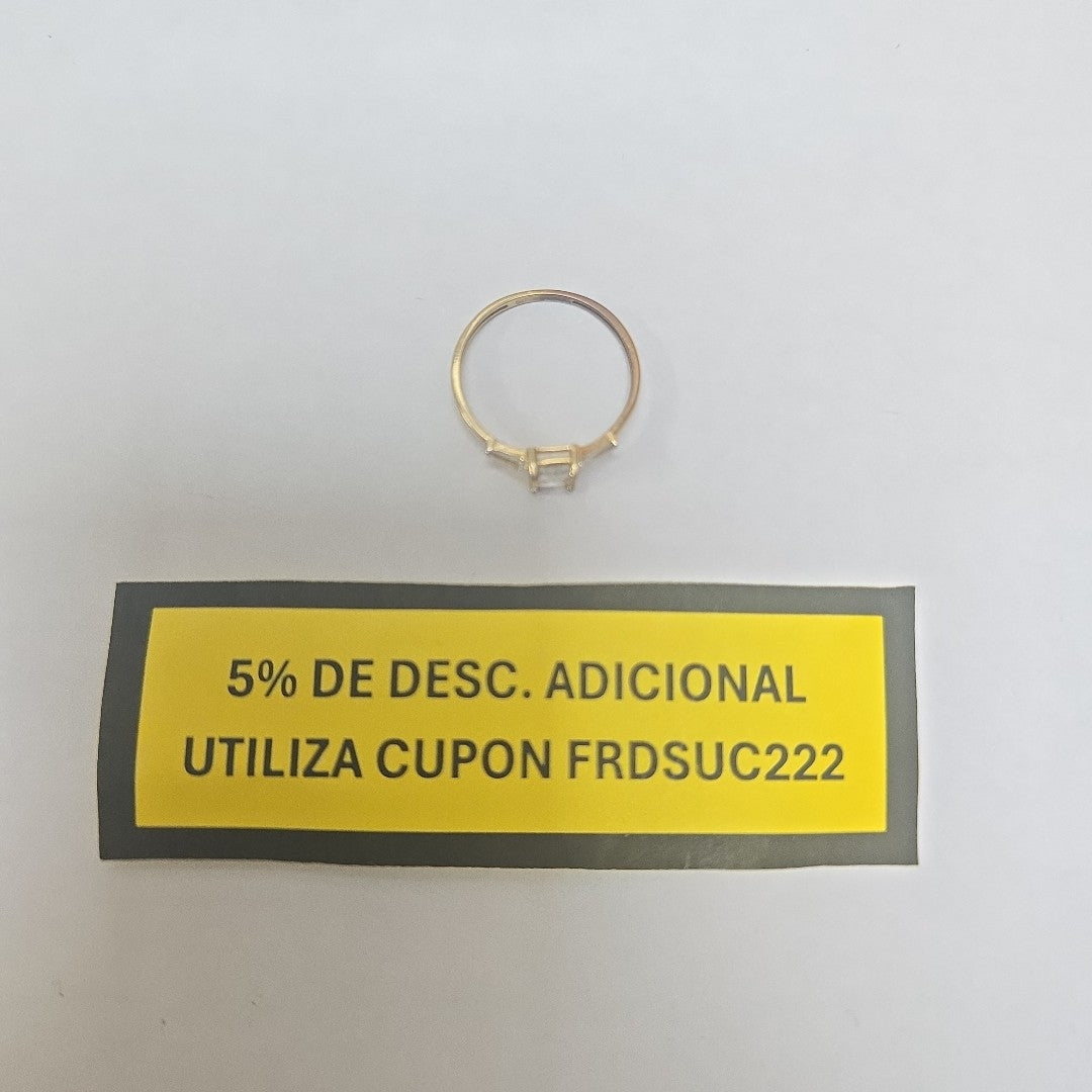 ANILLO ORO 10 K 1,20 GRMS (SEMINUEVO)