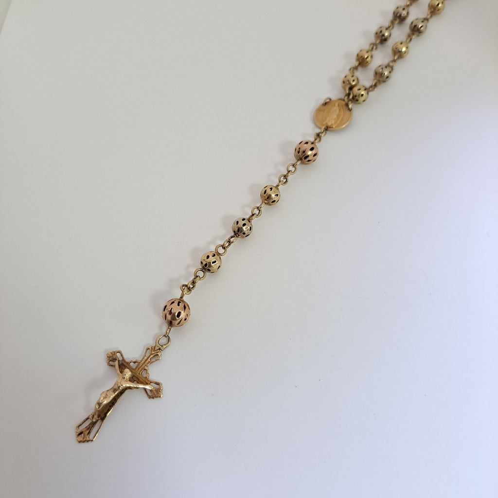 ROSARIO ORO, ORO COMBINADO 10 K 40.3 GRMS (SEMINUEVO)