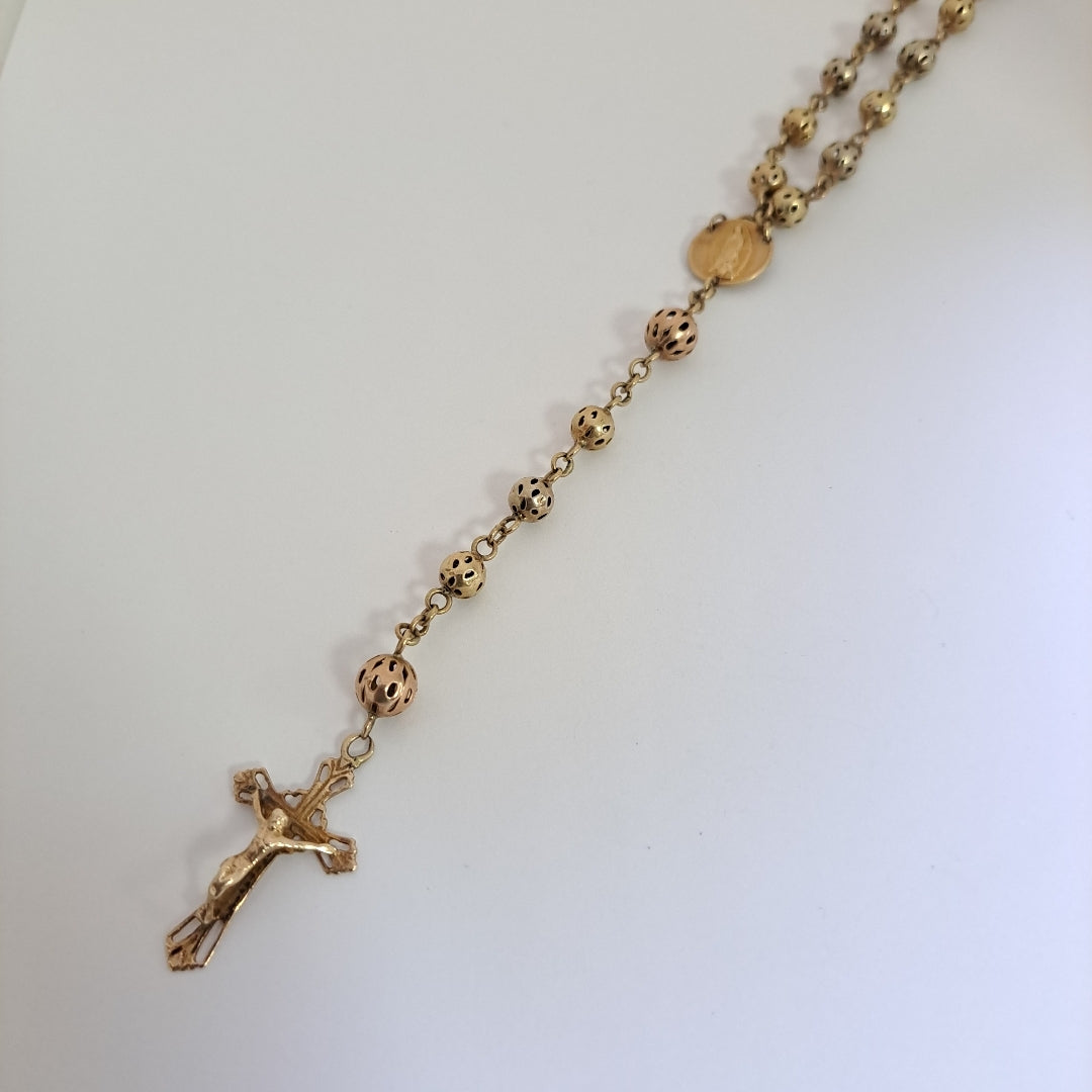 ROSARIO ORO, ORO COMBINADO 10 K 40.3 GRMS (SEMINUEVO)