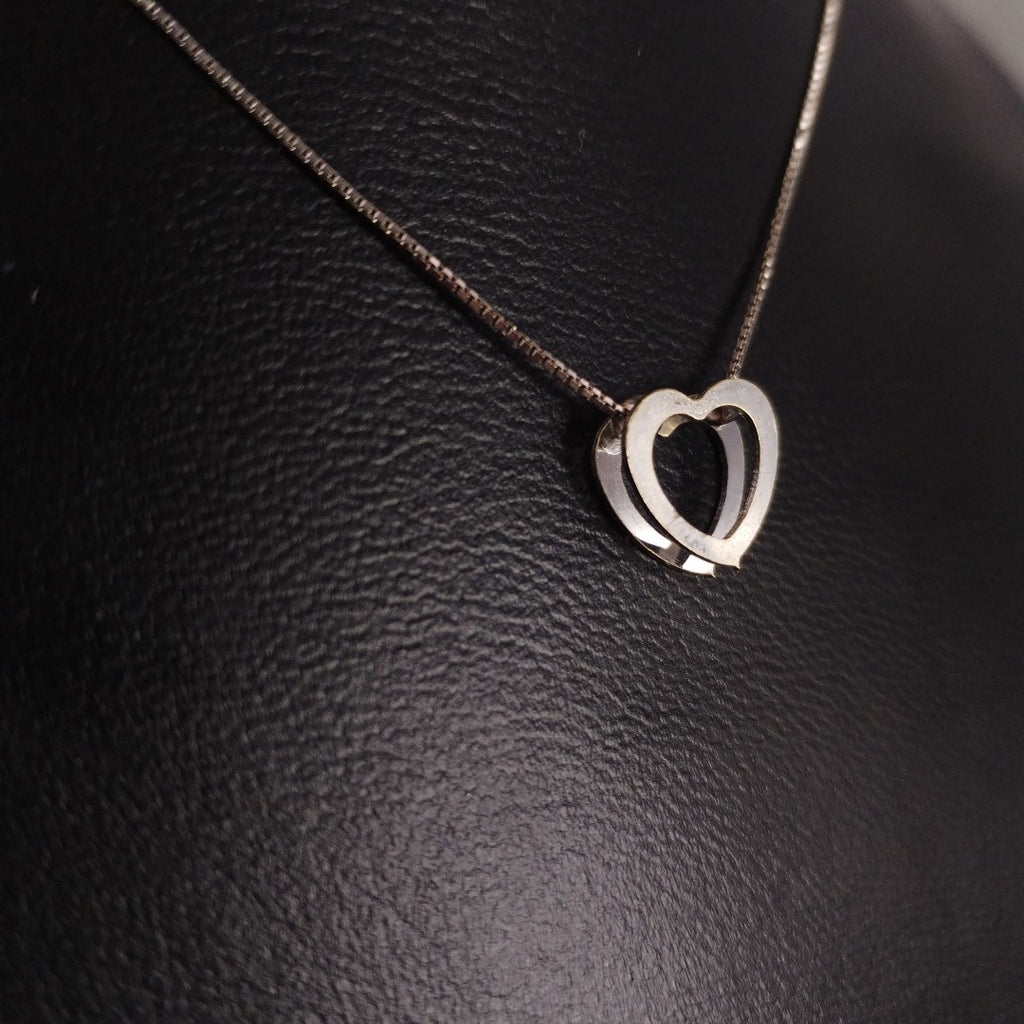 CADENA, DIJE ORO BLANCO 10 K 1.7 GRMS (SEMINUEVO)