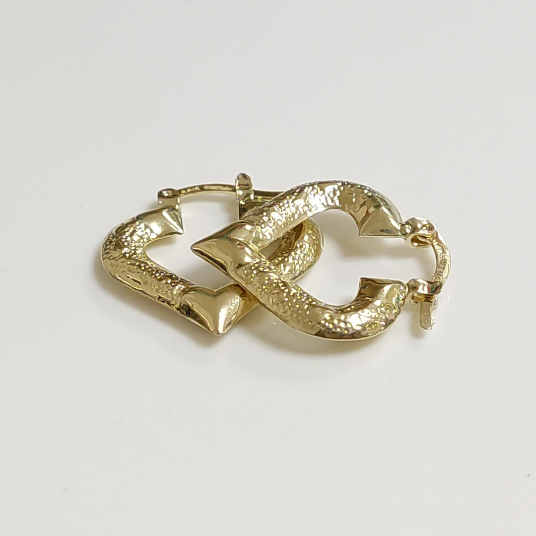 ARETES ARRACADAS 14K 1.8 GR (NUEVO)