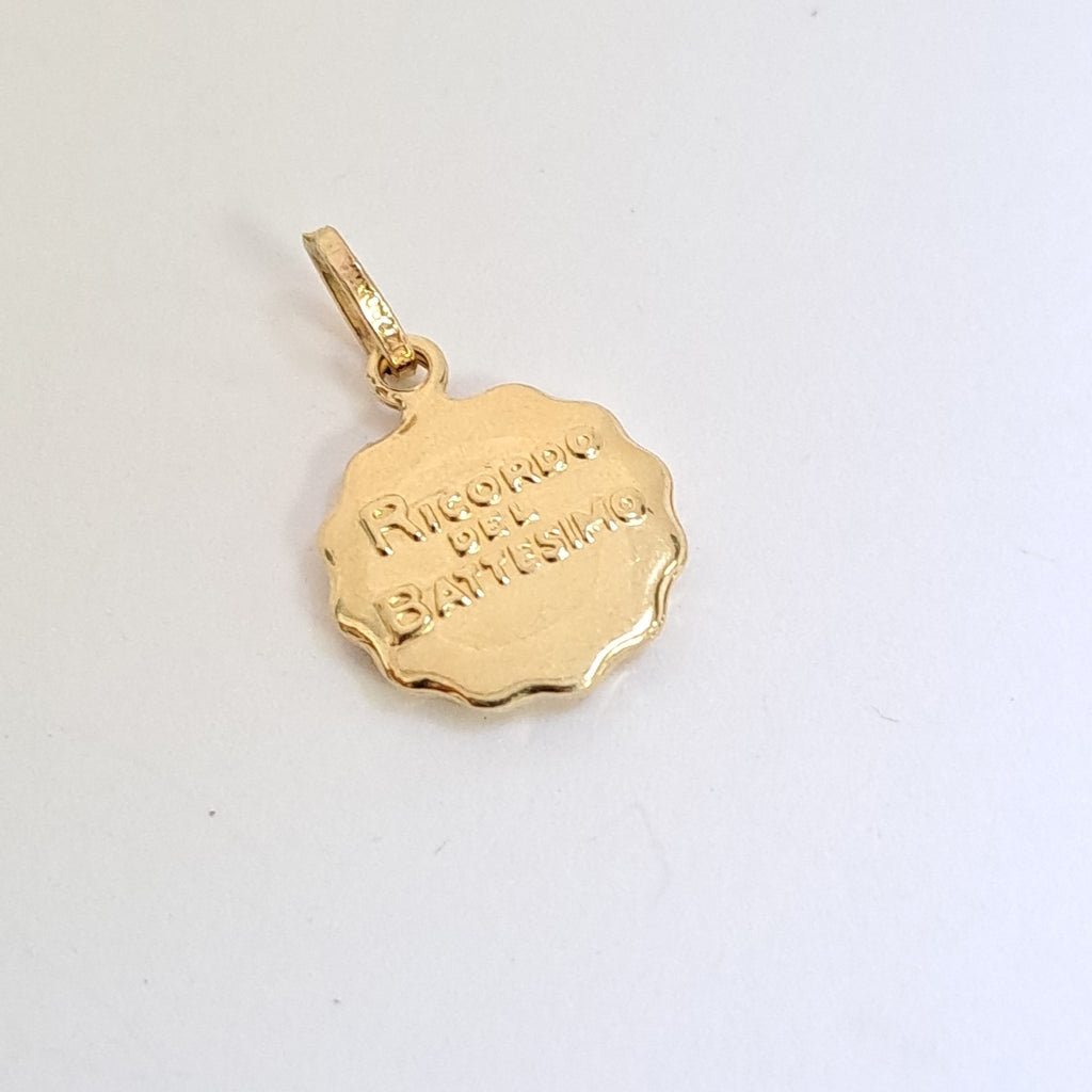 MEDALLA RELIGIOSA ORO 14 K 1,70 GRMS (SEMINUEVO)