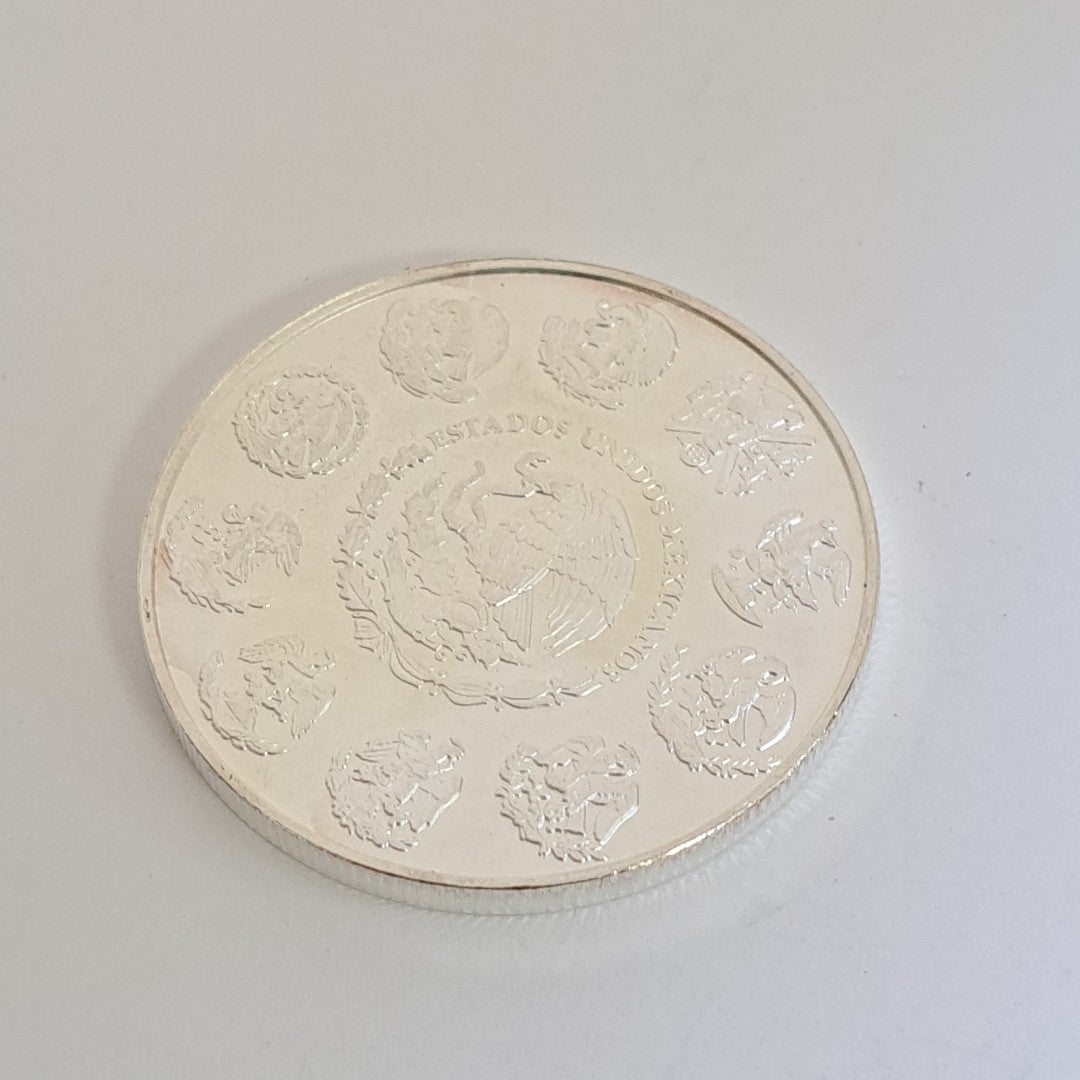 MEDALLA CONMEMORATIVA PLATA 31.1 GRMS (SEMINUEVO)