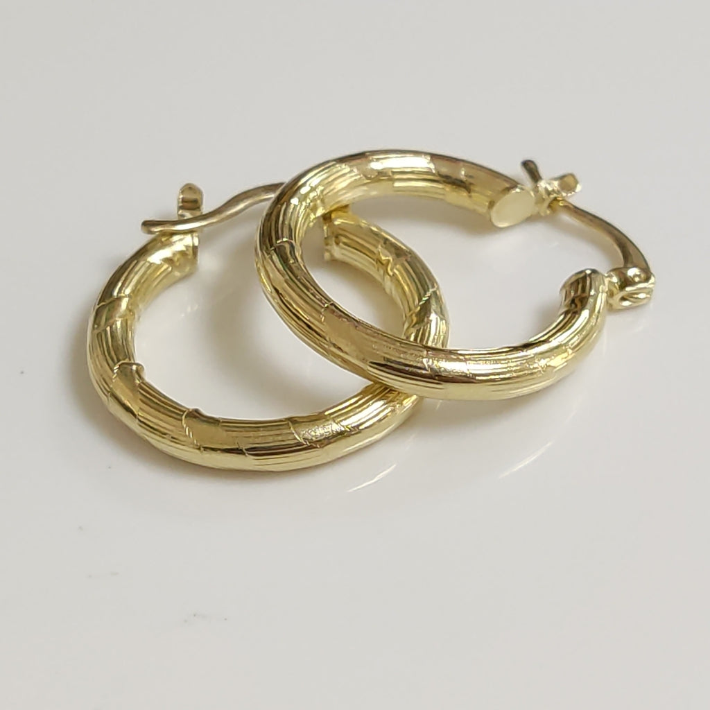 ARETES ARRACADAS 14K 2.7 GR (NUEVO)