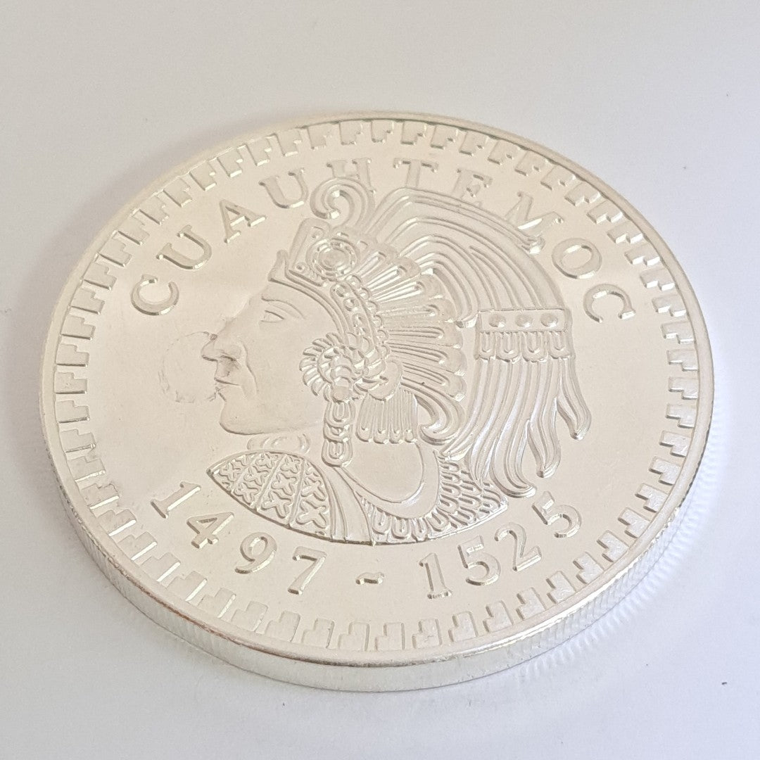 MEDALLA CONMEMORATIVA PLATA 155.7 GRMS (SEMINUEVO)