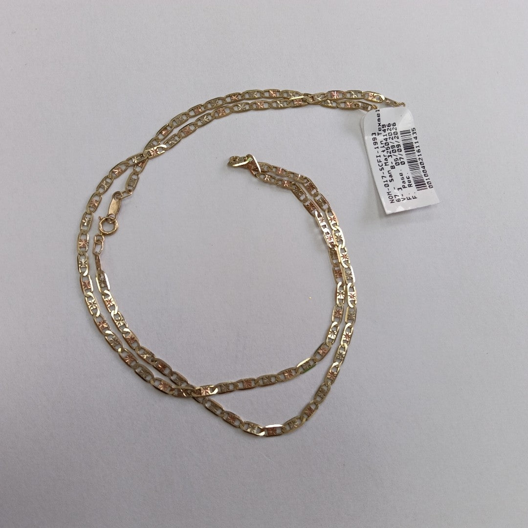 CADENA ORO 10 K 4,60 GRMS (SEMINUEVO)