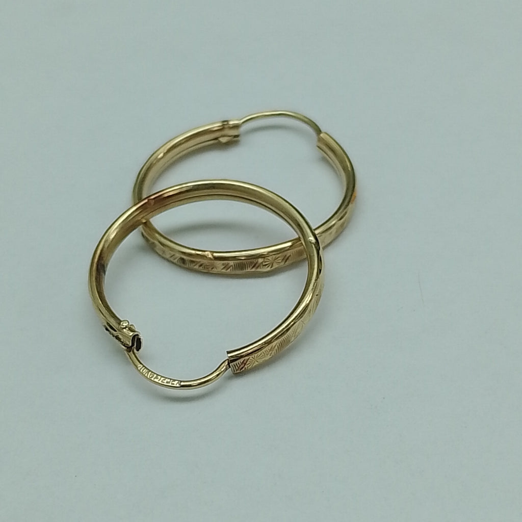 ARRACADAS PAR ORO 10 K 1,80 GRMS (SEMINUEVO)