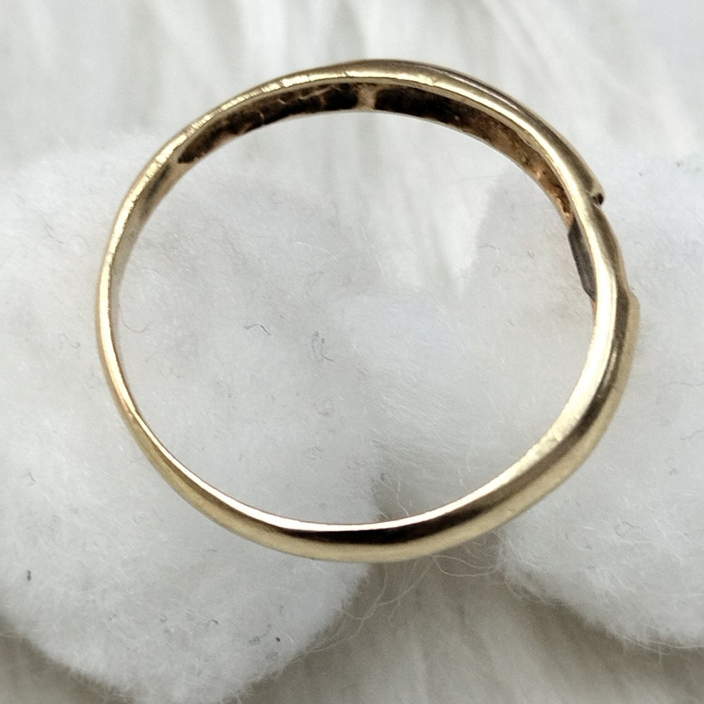 ANILLO ORO 14 K 2 GRMS (SEMINUEVO)