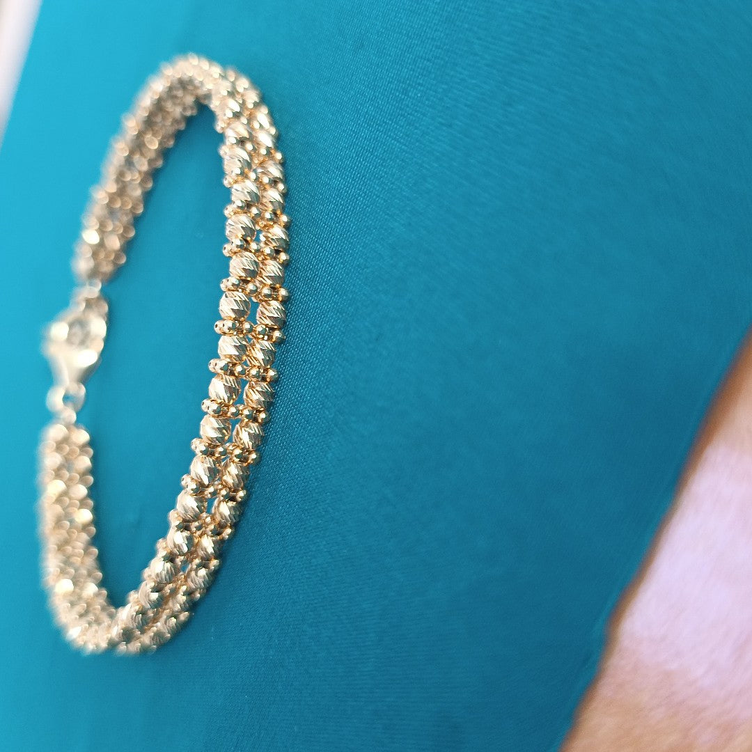 PULSERA ORO 14 K 8.8 GRMS (SEMINUEVO)