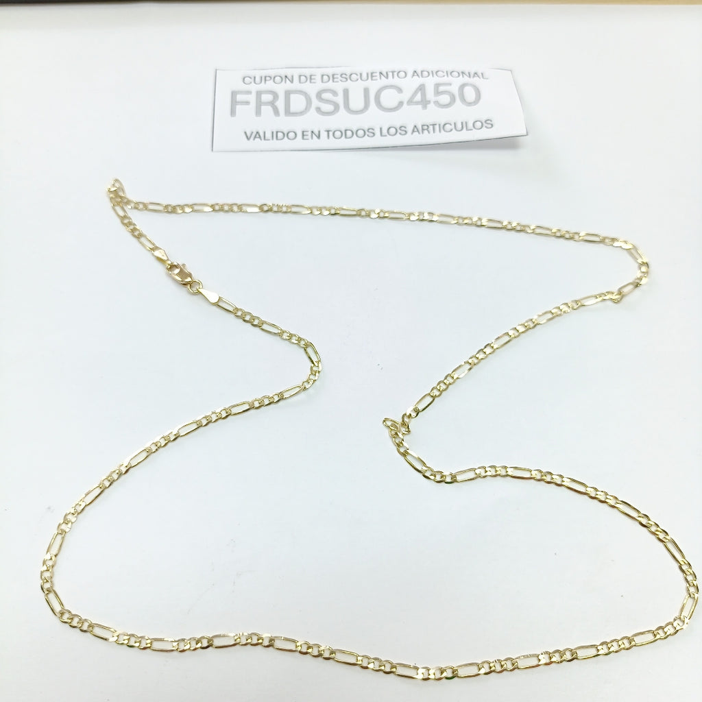 CADENA 3X1 14K 60 CM 4.9 GR (NUEVO)