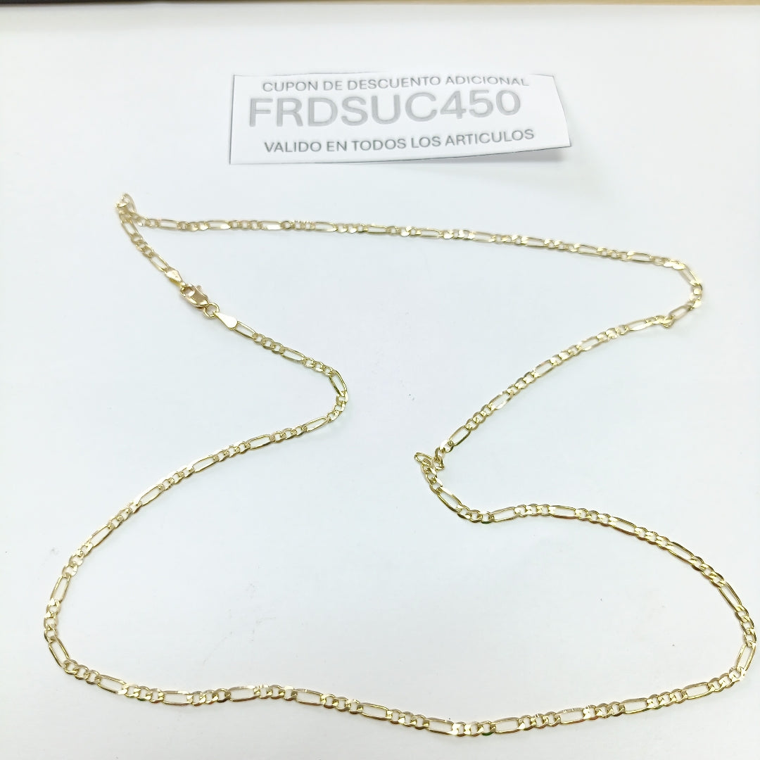 CADENA 3X1 14K 60 CM 4.9 GR (NUEVO)