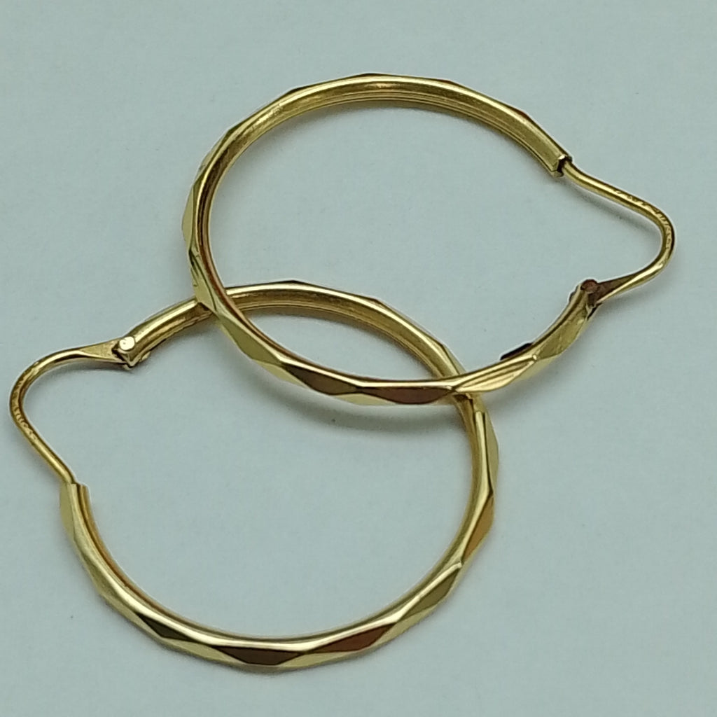 ARRACADAS PAR ORO 10 K 1.6 GRMS (SEMINUEVO)