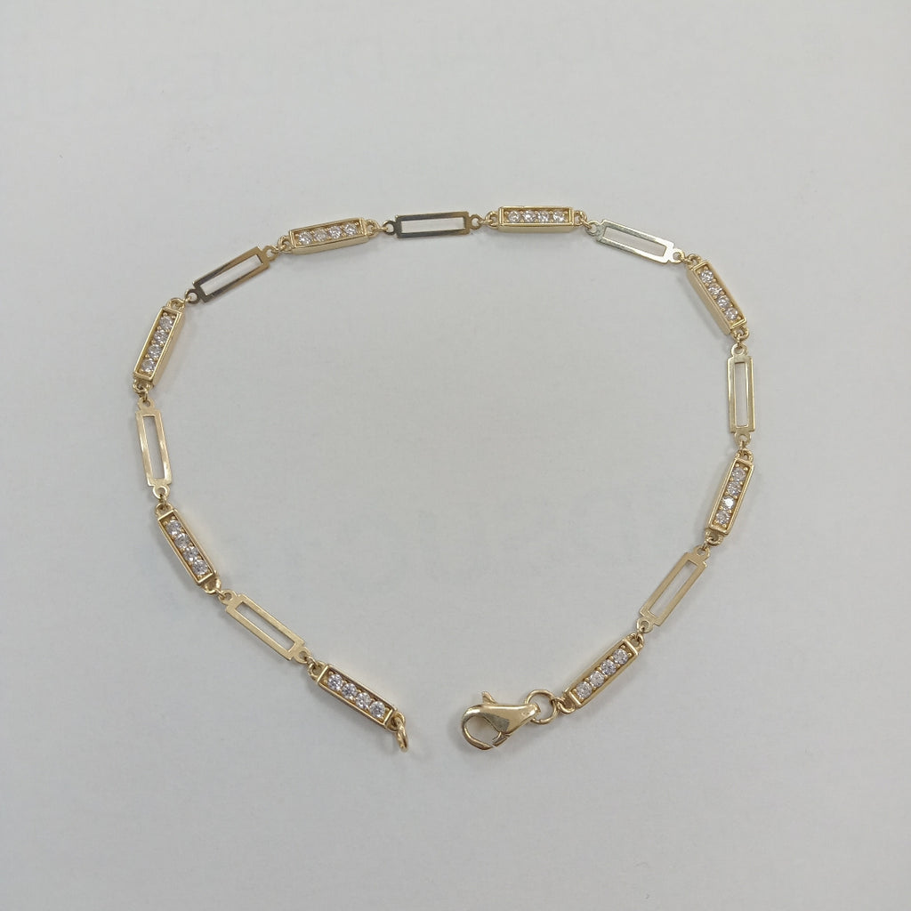 PULSERAS DAMA ORO 14K 3.8 (NUEVO)
