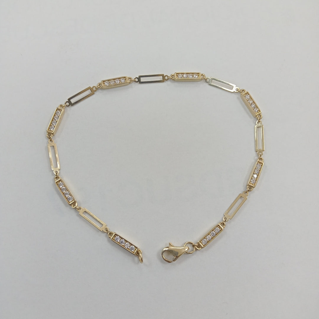 PULSERAS DAMA ORO 14K 3.8 (NUEVO)