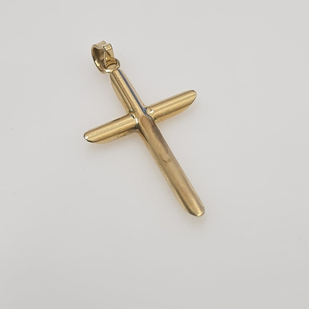 CRUZ, DIJE ORO 14 K 1.4 GRMS (SEMINUEVO)