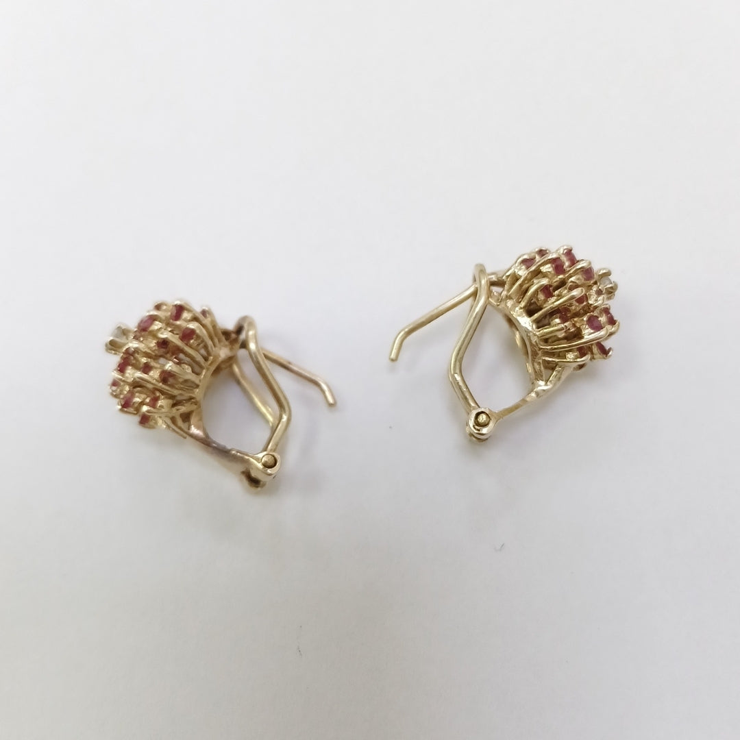 ARETES PAR ORO 8 K 6,10 GRMS (SEMINUEVO)