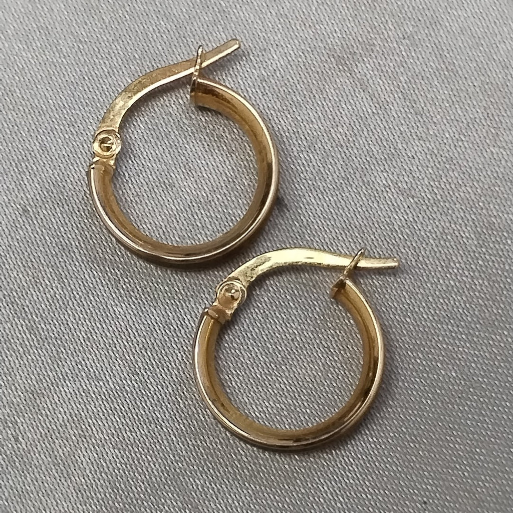 ARRACADAS PAR ORO 14 K 1.3 GRMS (SEMINUEVO)