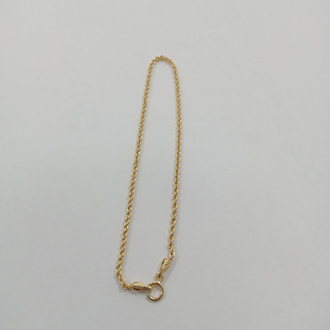 PULSERAS DAMA TORSAL ORO 14K 0.6 (NUEVO)