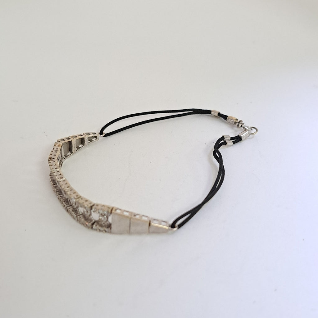 PULSERA ORO BLANCO 14 K 5,00 GRMS (SEMINUEVO)