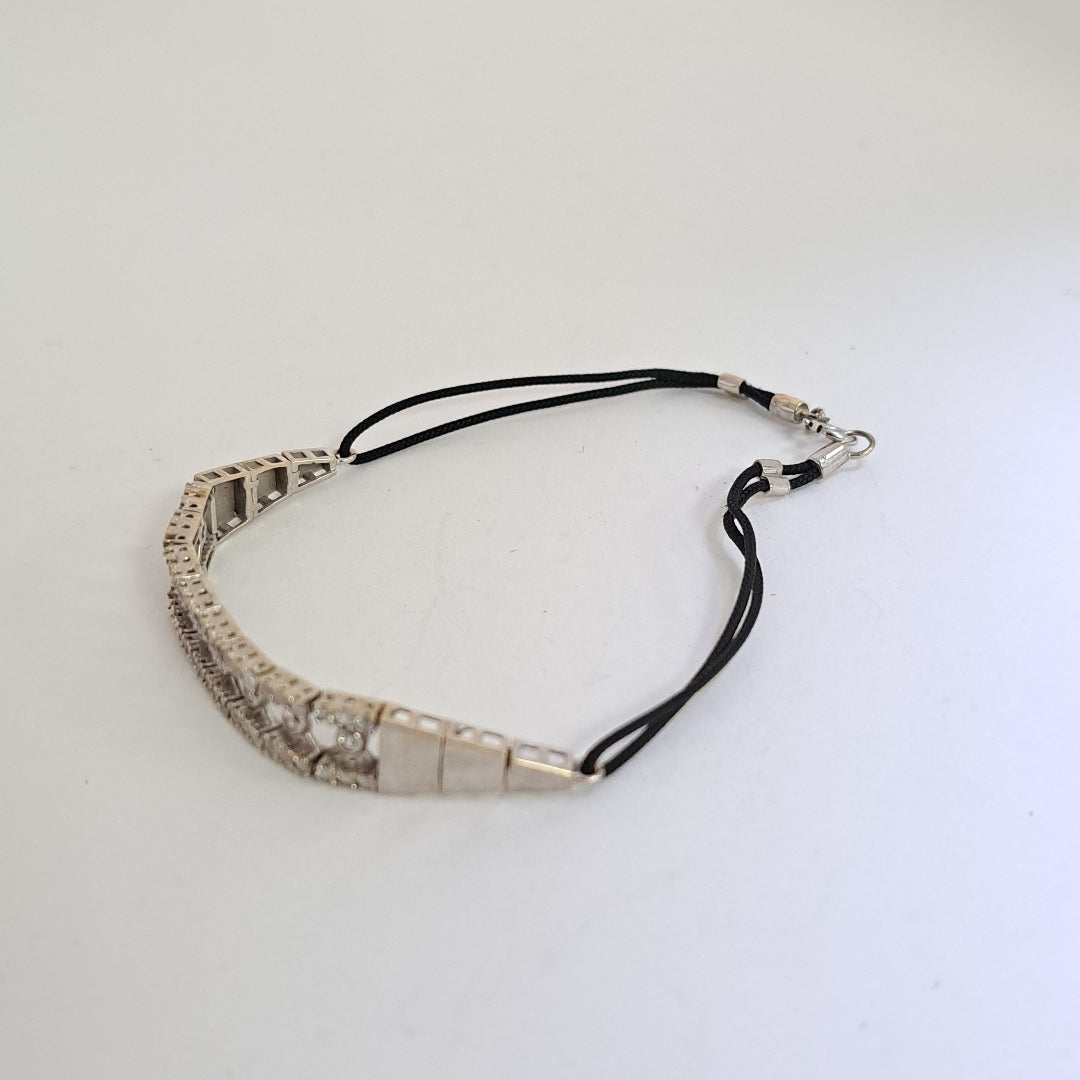 PULSERA ORO BLANCO 14 K 5,00 GRMS (SEMINUEVO)