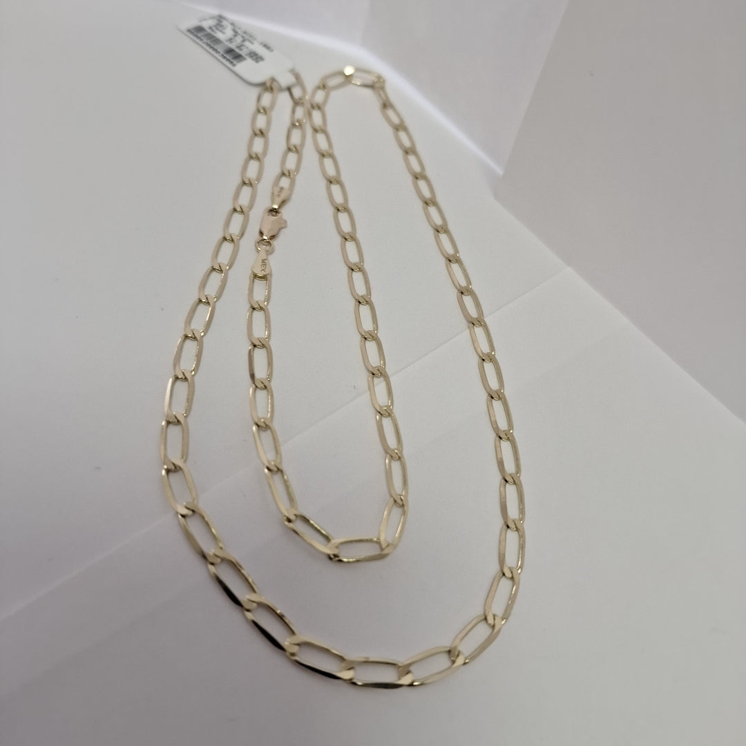 CADENA ESLABON 14K 60 CM 11.8 GR (NUEVO)