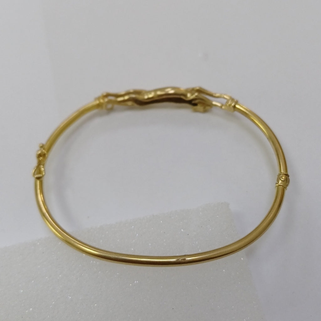 PULSERA RIGIDA ORO 14 K 7,70 GRMS (SEMINUEVO)