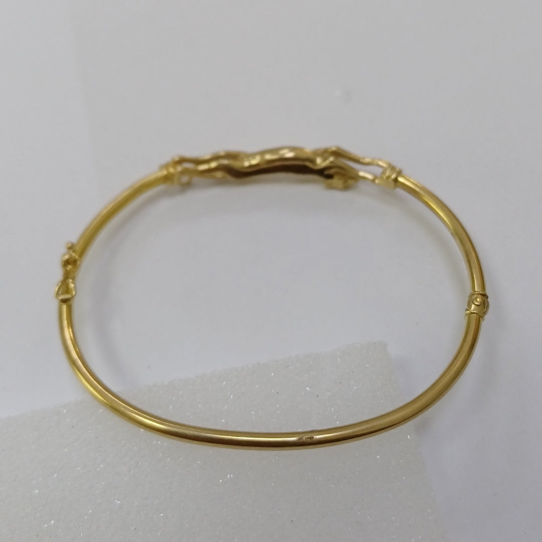 PULSERA RIGIDA ORO 14 K 7,70 GRMS (SEMINUEVO)