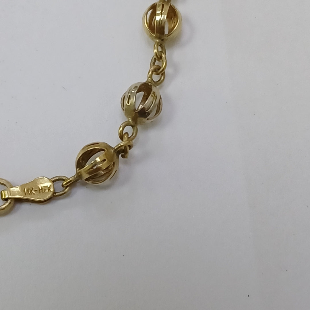 COLLAR ORO 14 K 17,60 GRMS (SEMINUEVO)