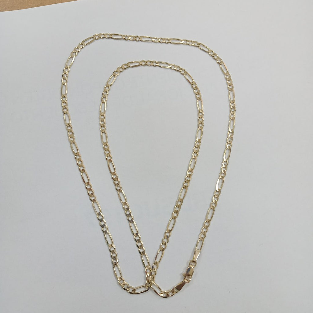 CADENAS 3X1 ORO 14K 60 CM 8 GR (NUEVO)