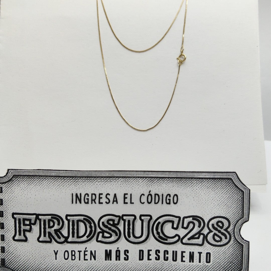 CADENA ORO 14 K 1 GRMS (SEMINUEVO)