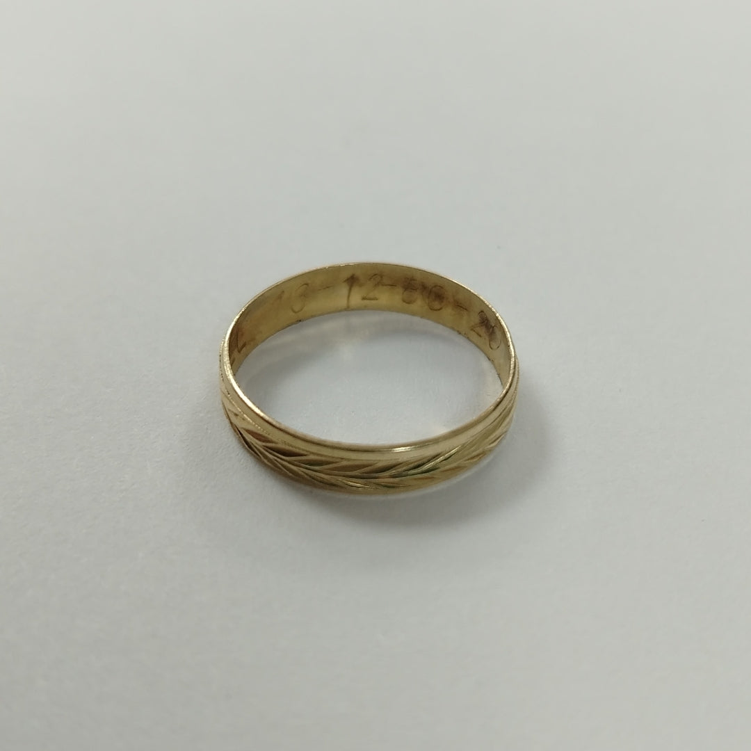 ARGOLLA ORO 8 K 1,00 GRMS (SEMINUEVO)