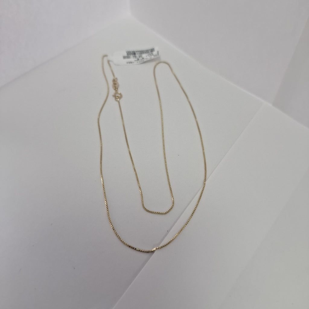CADENA VENECIANO 14K 50 CM 1.6 GR (NUEVO)