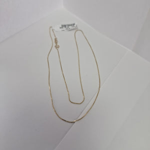 CADENA VENECIANO 14K 50 CM 1.6 GR (NUEVO)