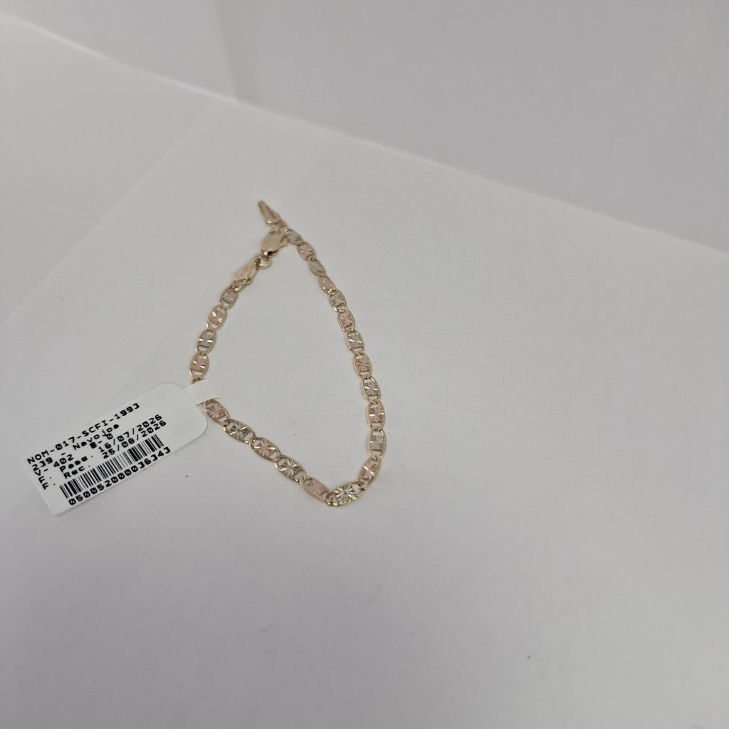 PULSERA GUCHI 14K 18 CM 3 GR (NUEVO)