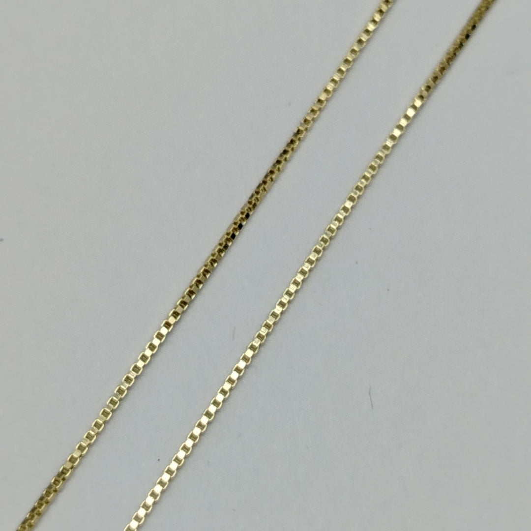 CADENA VENECIANO 14K 55 CM 1.8 GR (NUEVO)