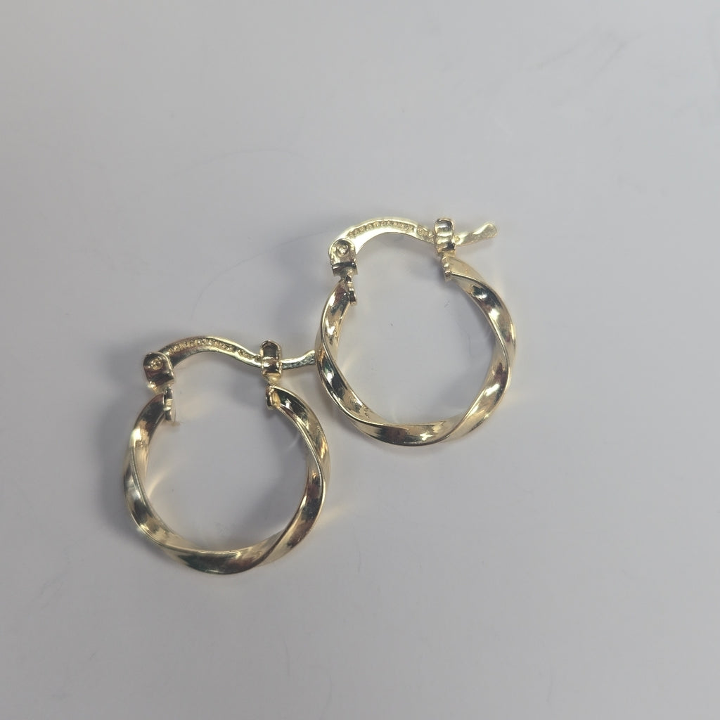 ARETES ARRACADAS TORZAL 14K 1.1 GR (NUEVO)