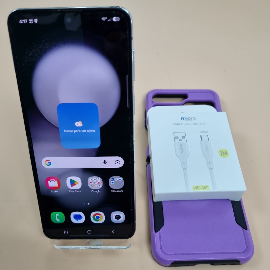 CELULAR SAMSUNG GALAXY Z FLIP 5 SM-F731U1 (2023) 256 GB 8 GB RAM (SEMINUEVO)