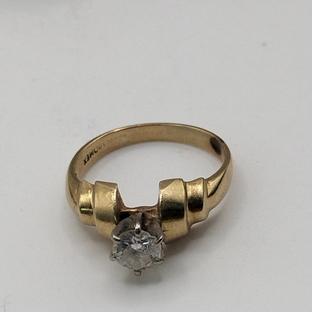 SOLITARIO ORO 14 K 3,80 GRMS (SEMINUEVO)