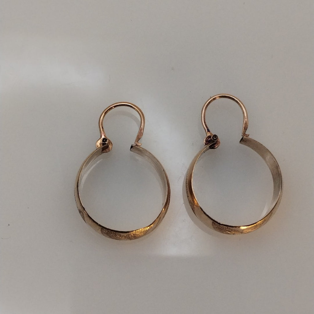 ARETES PAR ORO 8 K 3.1 GRMS (SEMINUEVO)